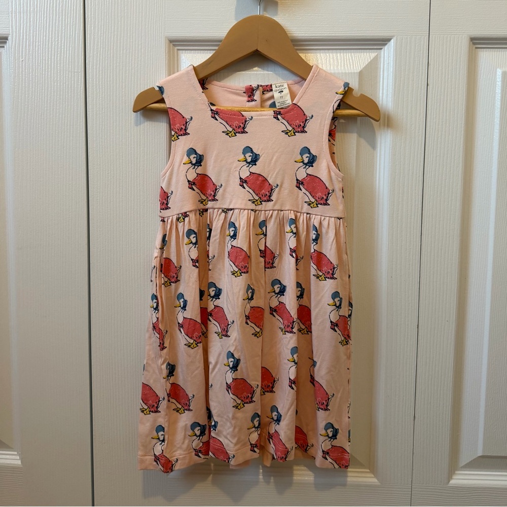 NWOT Kate Quinn Jemima Puddle Duck Dress
